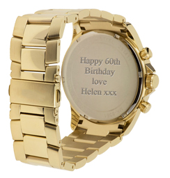 engraved watch